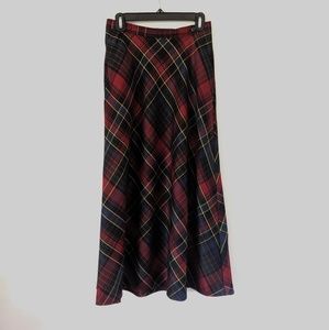 Ralph Lauren plaid skirt